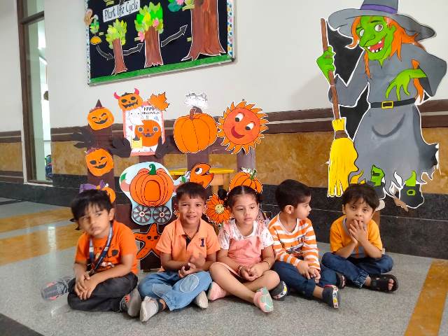 Orange and Black Colour Day activity