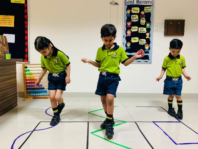 Foot and Eye Coordination Activity