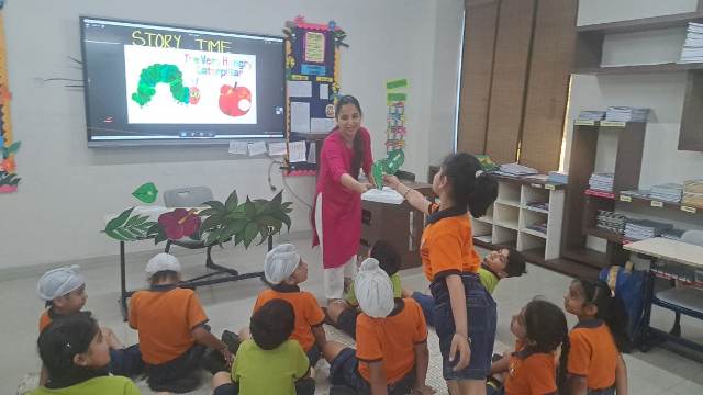 Hungry Caterpillar Activity | Grade I & II
