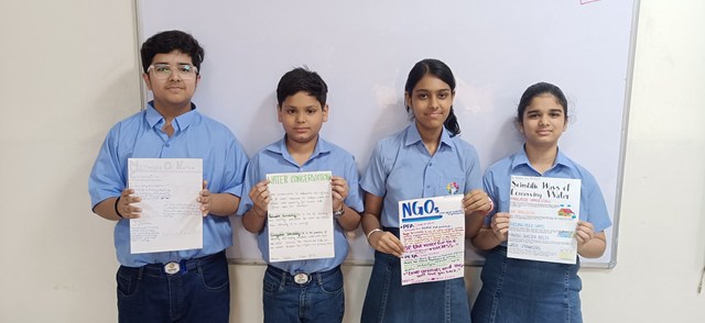 Posters on Water Conservation Techniques | Class 8