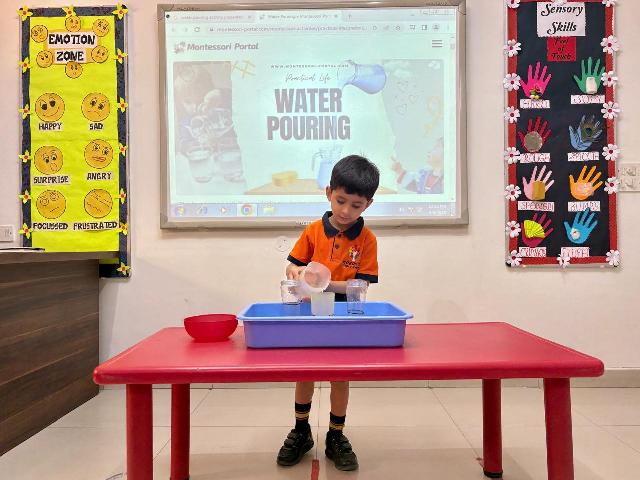 Water Pouring Activity