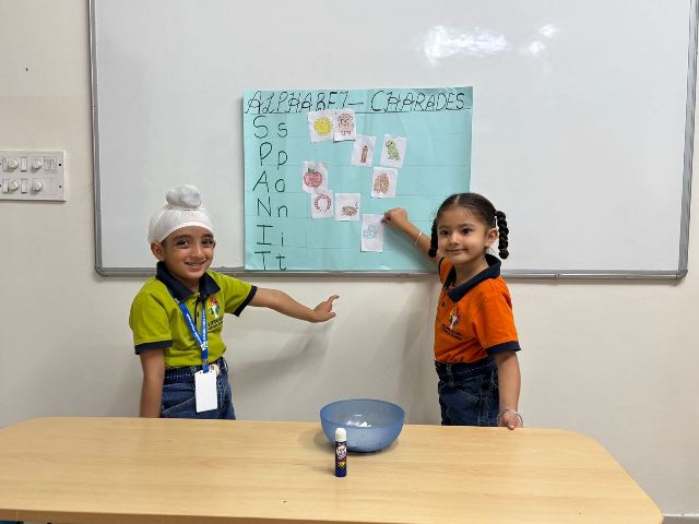Alphabet Charades Activity