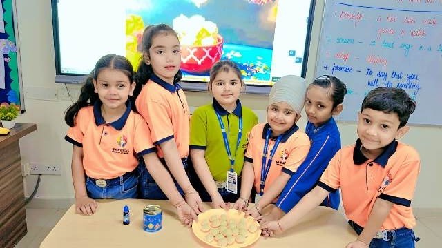 Coconut Ladoo Making Activity | Grade 1 & 2