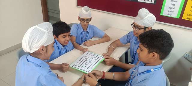 Magnetic Maze Activity