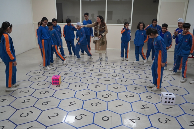 Math Games Organized on Mathematics Day