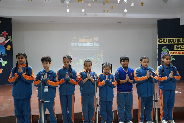 Special Assembly on Mathematics Day