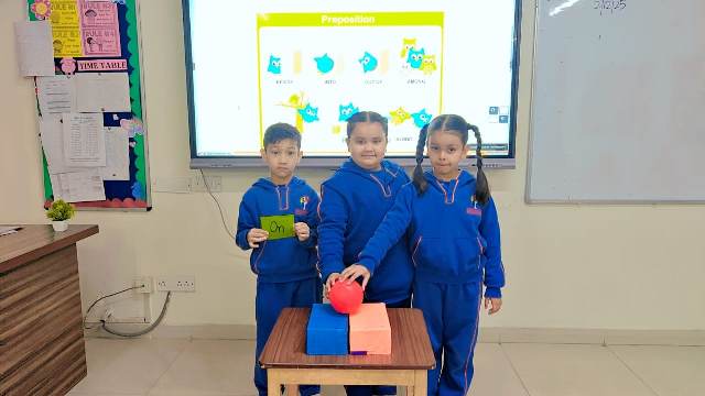 Prepositions Activity